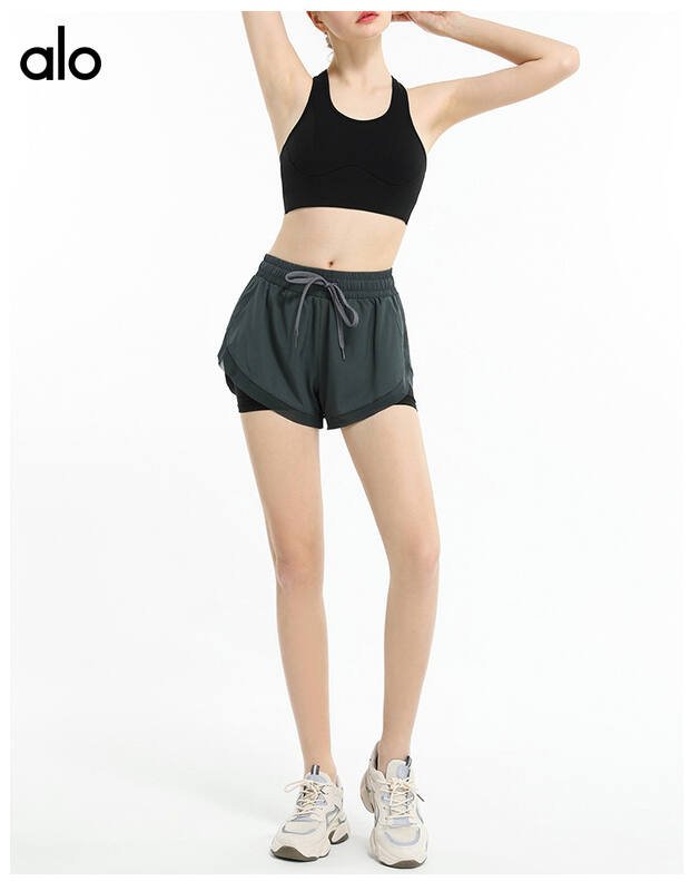 Short Alo run noir