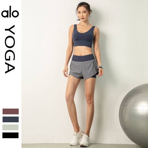 Pantalón corto Alo run negro