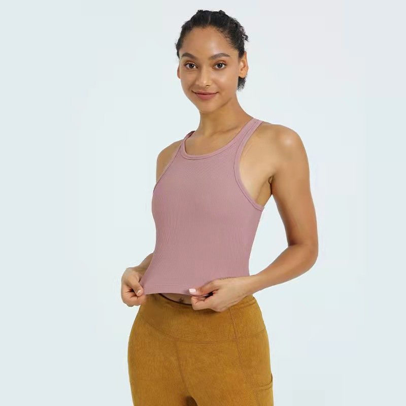 Lululemon tanque yoga branco