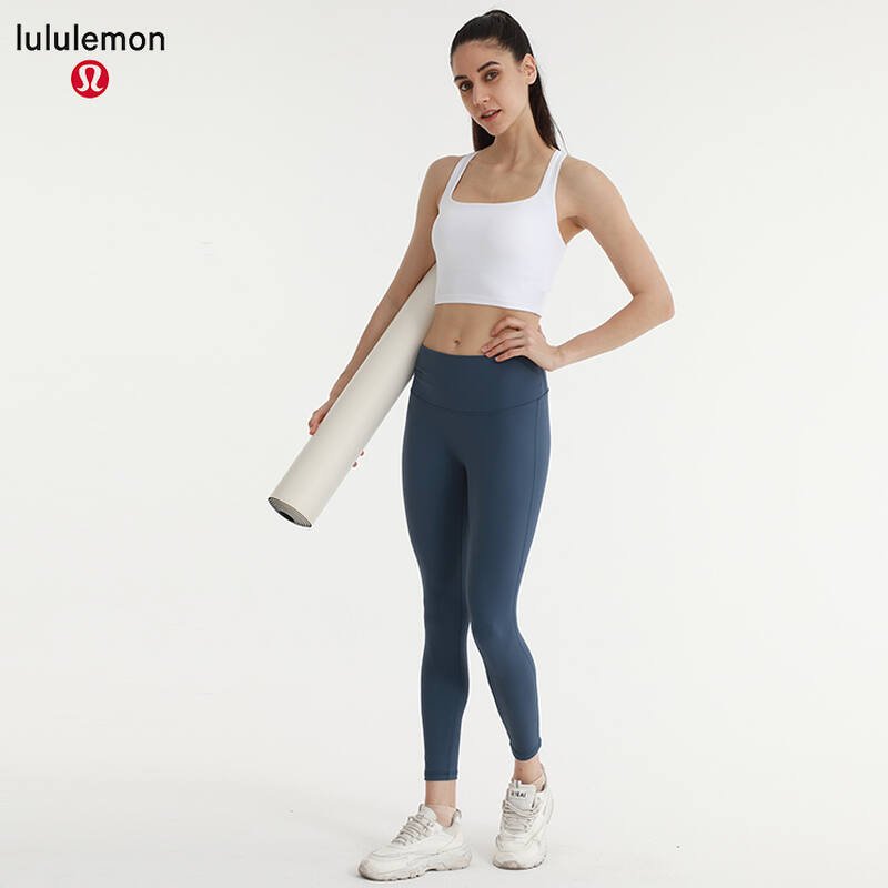 Lululemon sports bra yoga light yellow