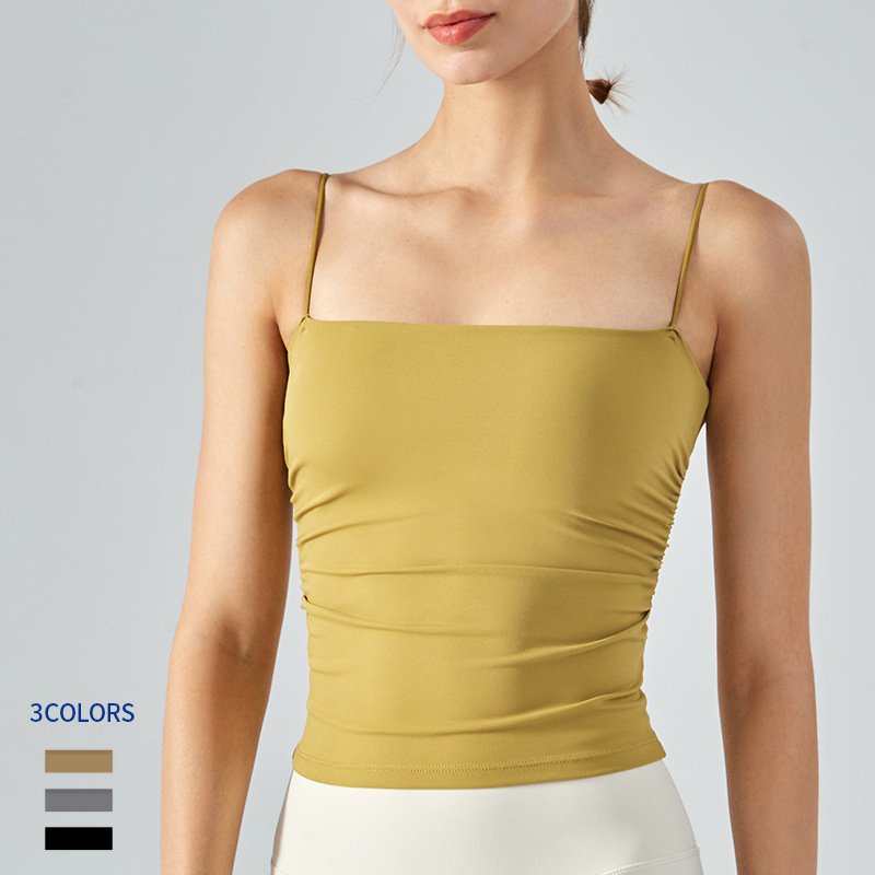 Creme de ioga tanque Lululemon