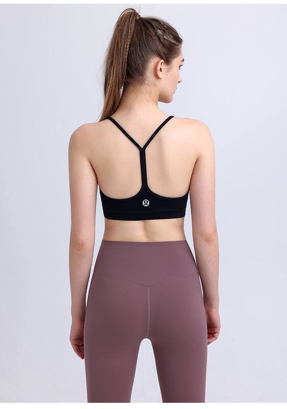 Sujetador deportivo Lululemon Flow Y yoga salvia claro
