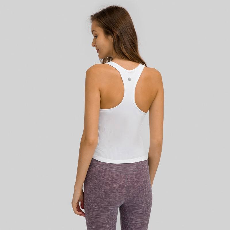 Lululemon tanque yoga branco