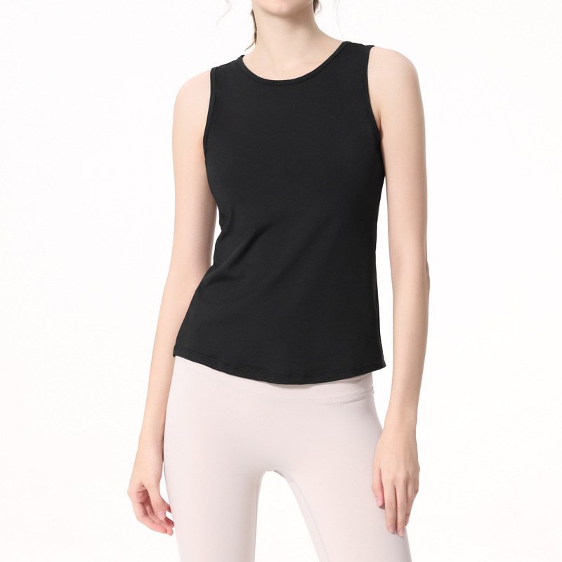 Canotta yoga Lululemon rosa crema