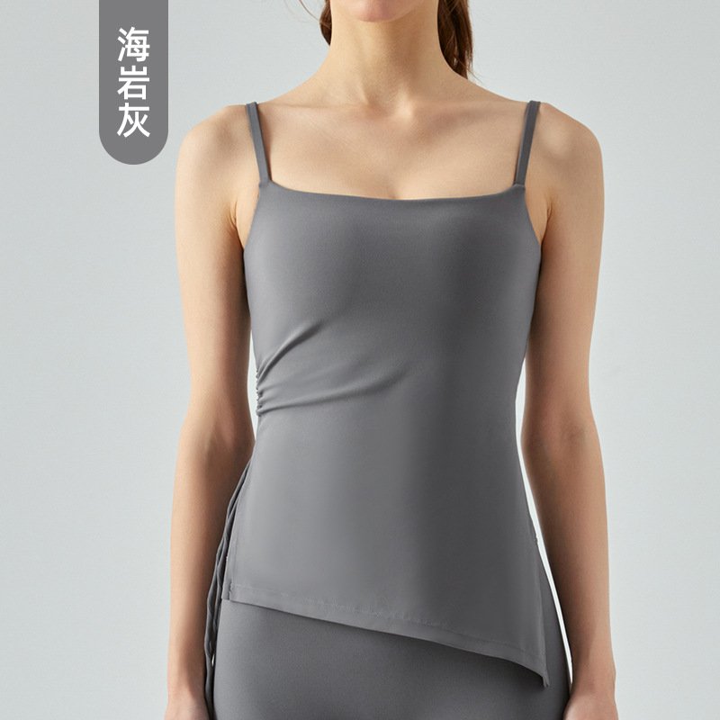 Lululemon debardeur yoga blanc
