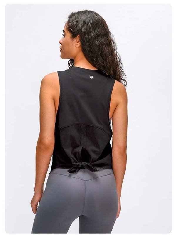Lululemon debardeur yoga blanc