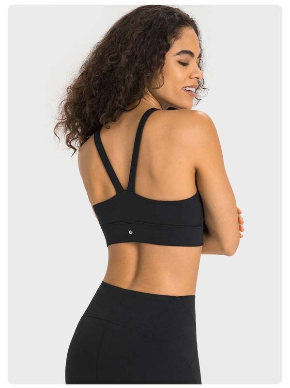 Lululemon soutien-gorge de sport yoga noir