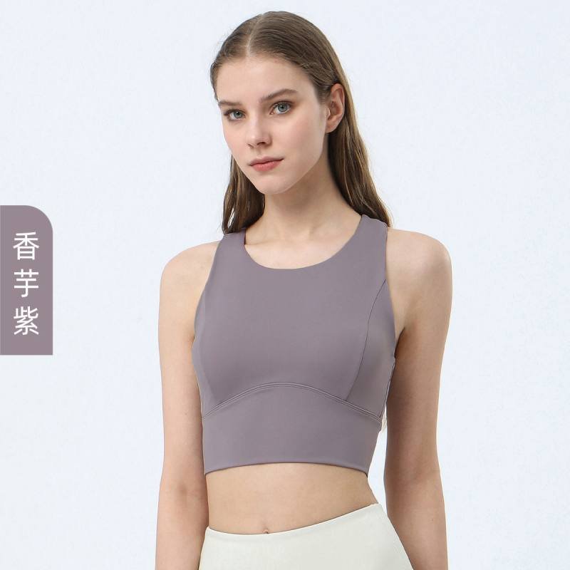 Canotta Lululemon yoga marrone