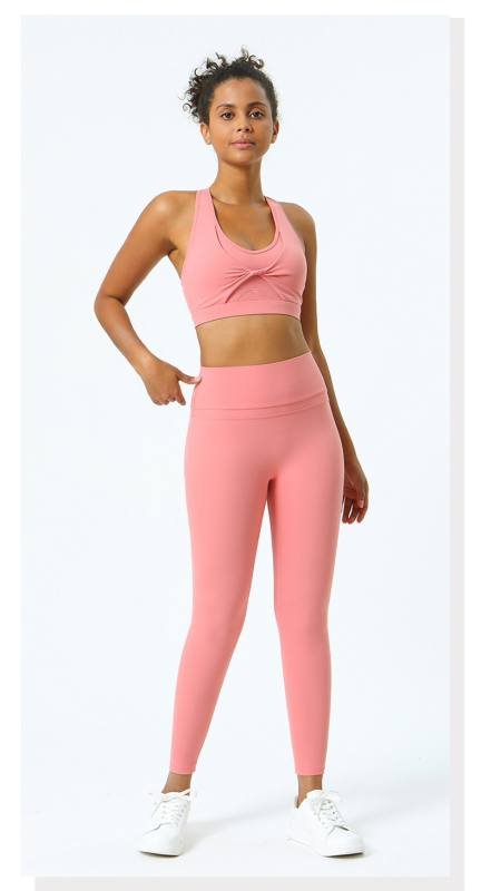 Sujetador deportivo Lululemon rosa estudio