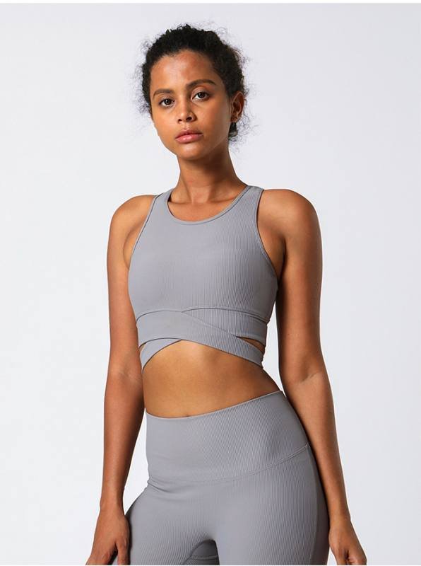 Lululemon soutien-gorge de sport yoga rouge-orange