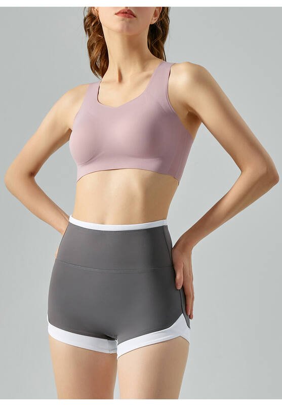 Lululemon sports bra training light blue