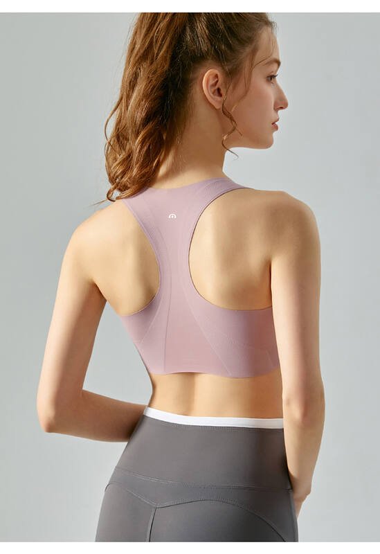 Lululemon sports bra training light blue