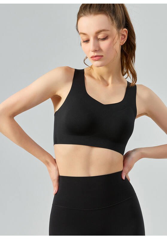 Lululemon sports bra training light blue
