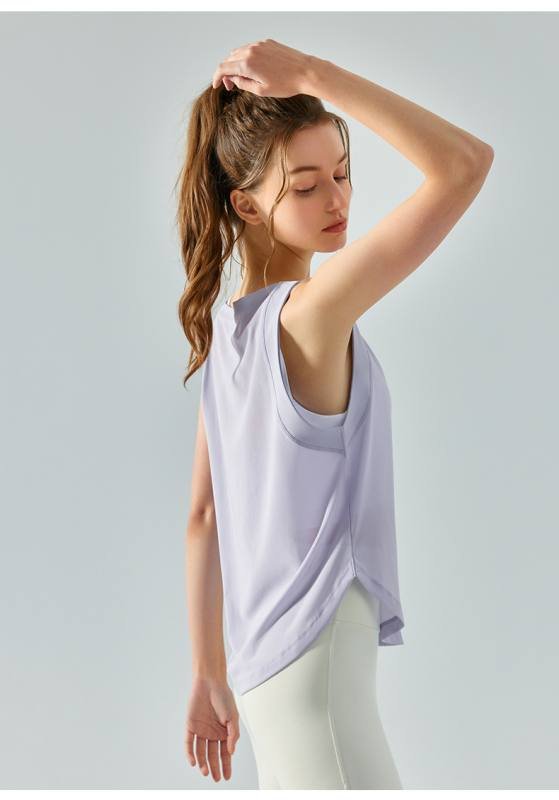 Lululemon tank studio lavande clair