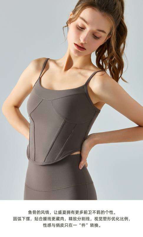 Lululemon tanque yoga preto