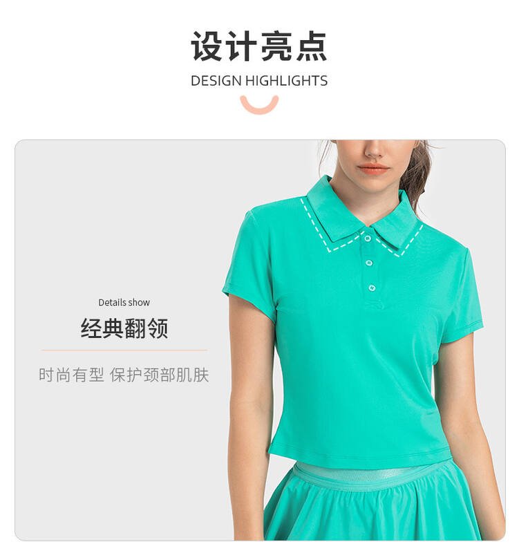 T-shirt Lululemon tutti i giorni verde acqua