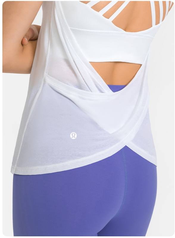 Debardeur yoga Lululemon jaune clair