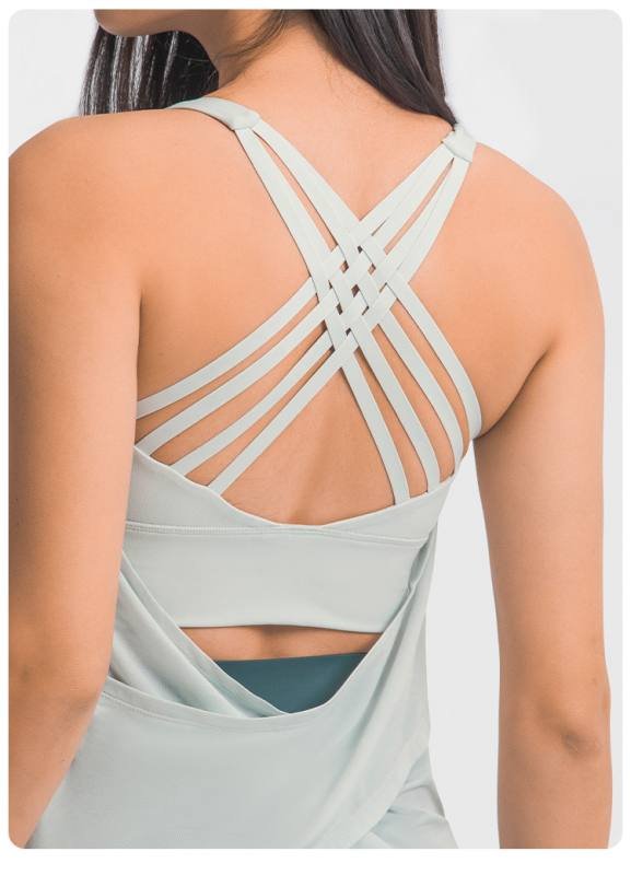 Debardeur yoga Lululemon jaune clair