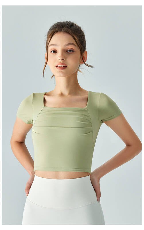 Camiseta Lululemon estudio lavanda