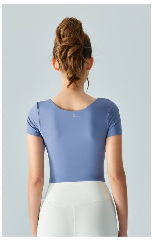 Camiseta Lululemon estudio lavanda