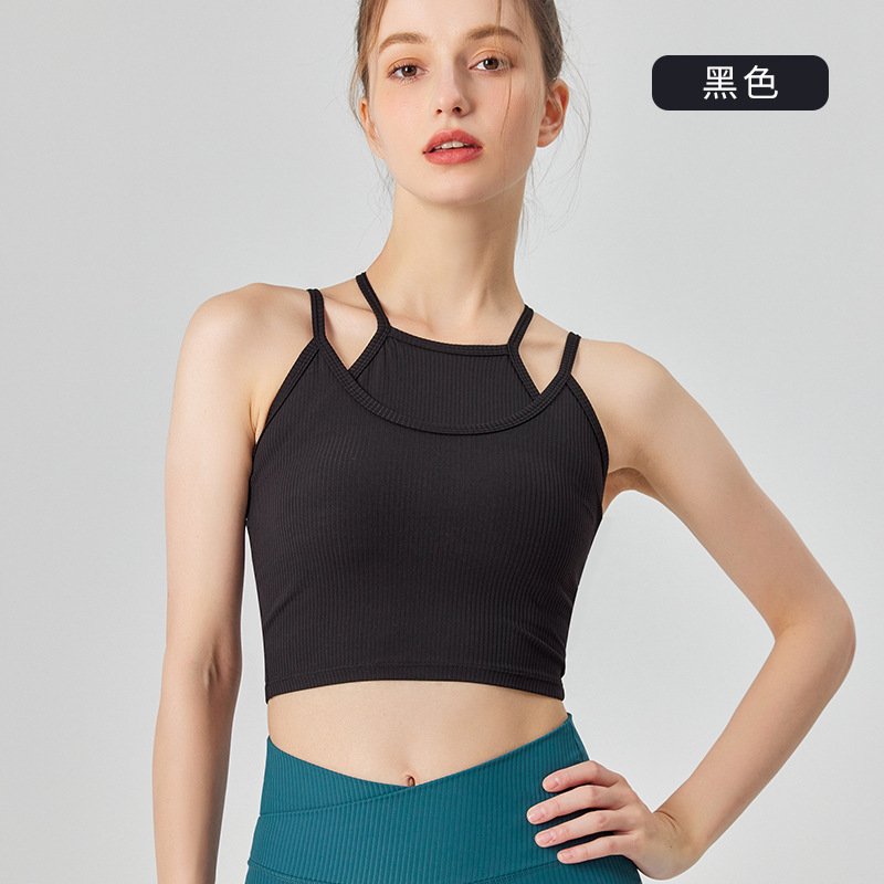 Lululemon debardeur yoga blanc
