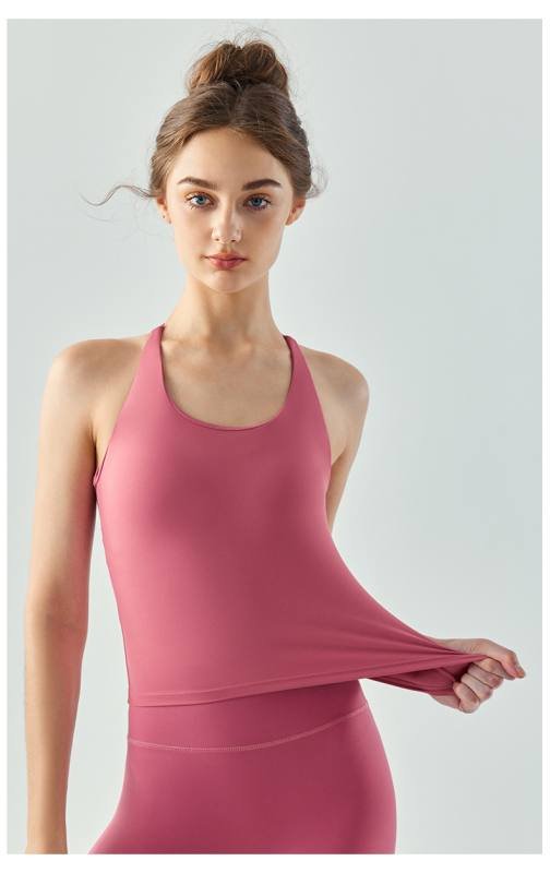 Canotta Lululemon yoga bianca