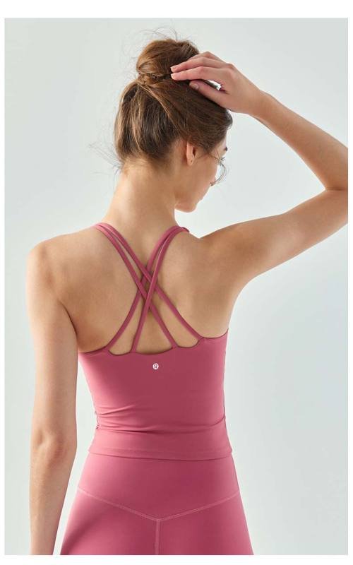 Canotta Lululemon yoga bianca