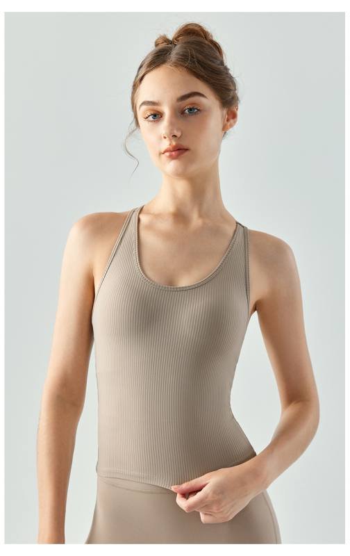 Lululemon tanque yoga azul claro