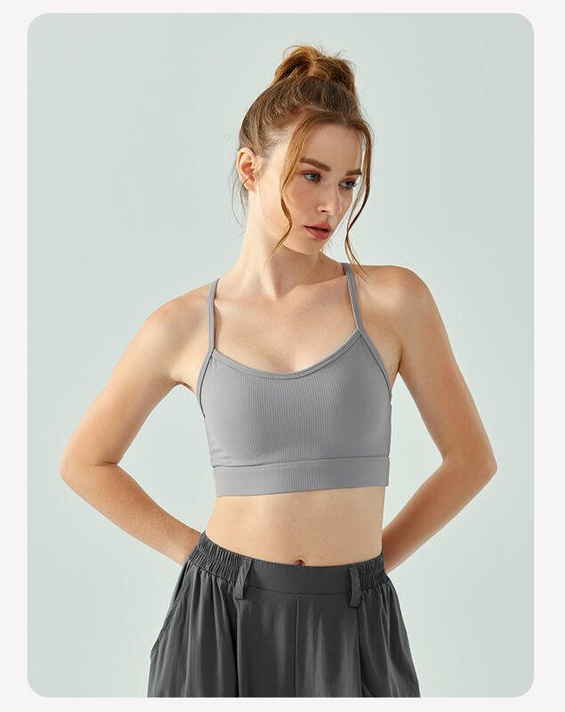 Lululemon soutien-gorge de sport yoga blanc