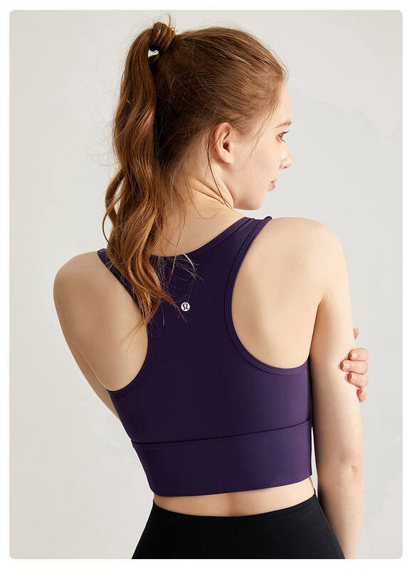 Canotta Lululemon yoga rosa