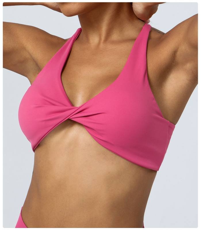 Lululemon soutien-gorge de sport yoga violet