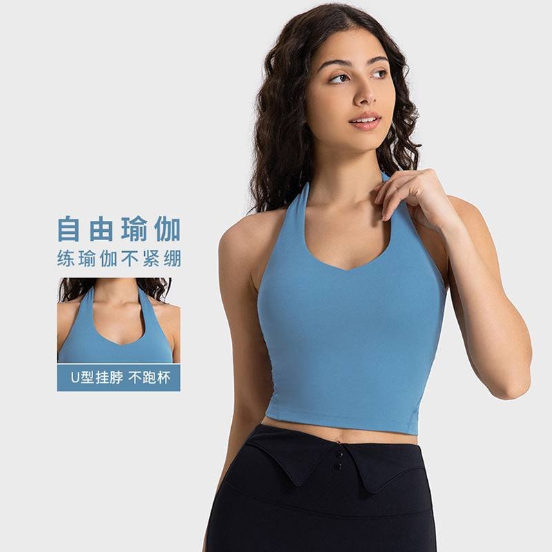 Lululemon tanque yoga blanco