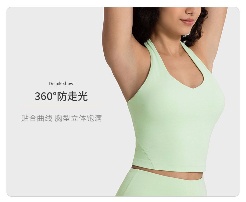 Lululemon tanque yoga blanco