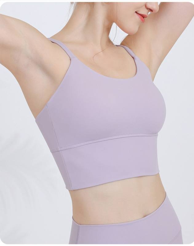 Lululemon debardeur yoga bleu clair