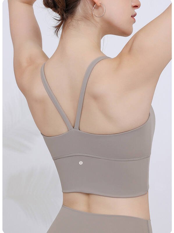 Lululemon debardeur yoga bleu clair