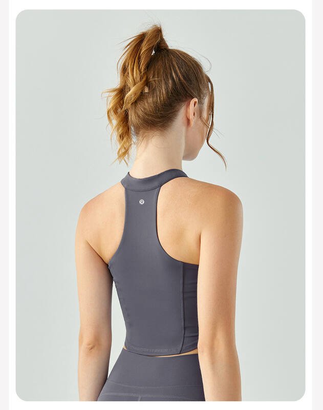 Tanque de entrenamiento Lululemon marron