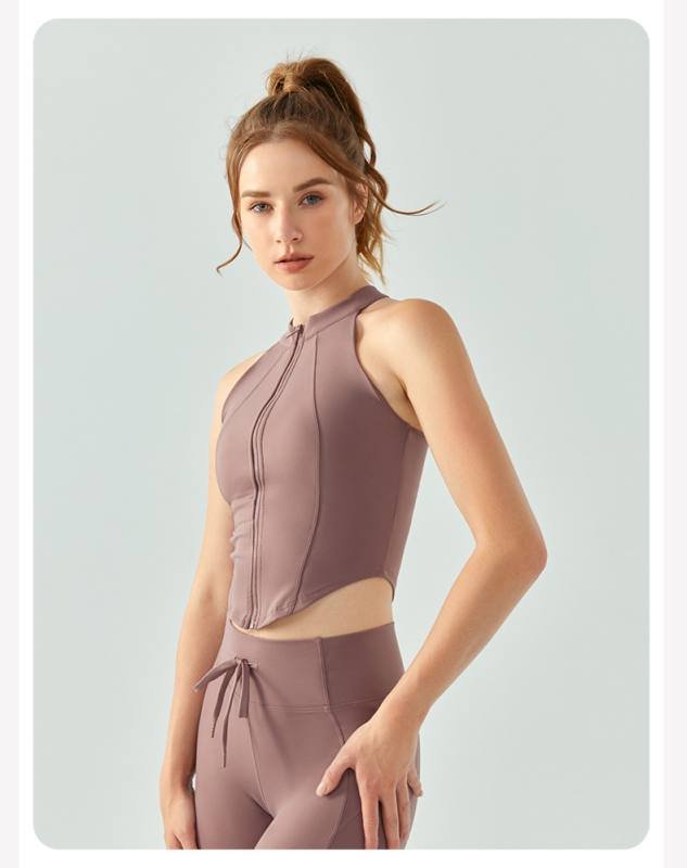 Tanque de entrenamiento Lululemon marron