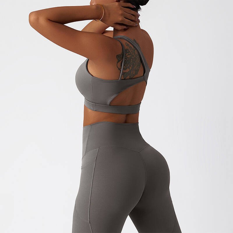 Alo soutien-gorge de sport yoga bleu