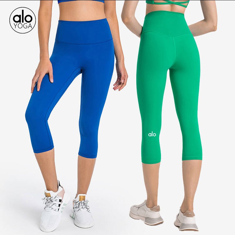 Alo capri yoga azul verde rosa azul-petroleo